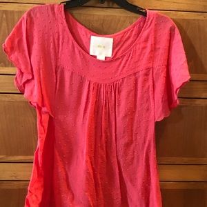 Anthropologie Maeve Swiss Dot Blouse / GUC/ Small